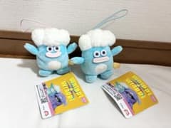 ナムコ限定　ホイッピ＆ラッピ　表情いろいろマスコット　2種、2点　ホイッピ