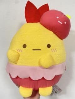 すみっコぐらし-ぺんぺんフルーツバケーションぬいぐるみXL-えびふらいのしっぽのサムネイル