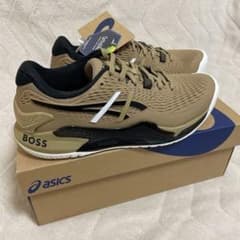 asics×BOSS コラボ テニスシューズ マッテオ・ベレッティーニ選手のためにデザイン テニスシューズ