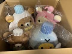 司*す様 【100名限定】マツキヨココカラリラックマぬいぐるみ4種セット 未使用のサムネイル