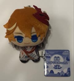 原神 ちびぐるみ vol.2 ぬいぐるみ タルタリヤ初版タグ付きのサムネイル