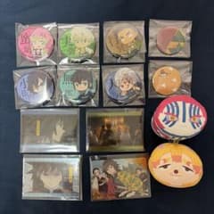 鬼滅の刃 缶バッジ カード ぬいぐるみセットのサムネイル