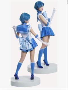 セーラームーン　マーキュリー　コスプレ男女兼用　コスプレ衣装 制服 全セットのサムネイル