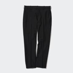 UNIQLO/スマートアンクルパンツ2WAYストレッチ（ブラック）のサムネイル