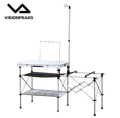【最終値下】VISIONPEAKS キッチンテーブル コンパクトキッチンスタンドのサムネイル