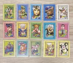 ジョジョ 25周年 メモリアルカード 15種 セット ジョジョの奇妙な冒険