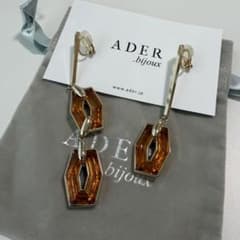 ADER bijoux parigot別注 アシンメトリー イヤリング ゴールドのサムネイル