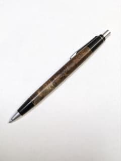 野原工芸　廃盤　固定式口金付き旧型　シャープペンシル　マーブルウッド 野原工芸 マーブルウッド旧型シャープペン 固定式口金、可動式口金