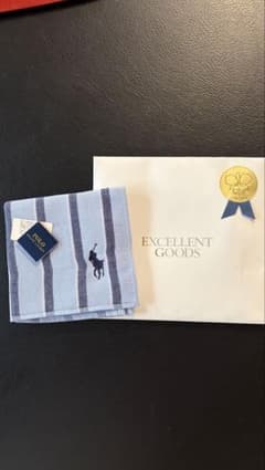 POLO RALPH LAUREN ハンカチ ストライプ 新品のサムネイル