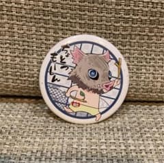 鬼滅の刃 缶バッジ　嘴平伊之助　猪突猛進のサムネイル