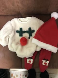 ベビー服　クリスマス服のサムネイル