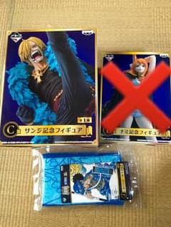 ワンピース一番くじ  サンジ フィギュア&ウソップ タオルのサムネイル