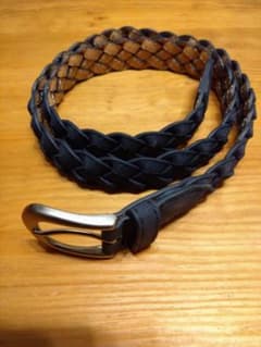 ネイビー 編み込み ベルトのサムネイル