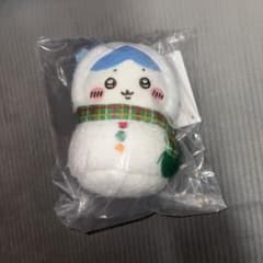 ちいかわ マスコット ハチワレ 雪だるまのサムネイル