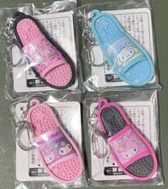 サンリオキャラクターズ ギャルっぽサンダルマスコット 4点セット