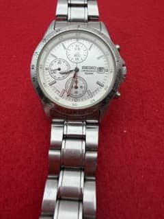 ぬ*る様 SEIKO クロノグラフ 100M 7T92-0DW0 動作未確認 - メルカリ