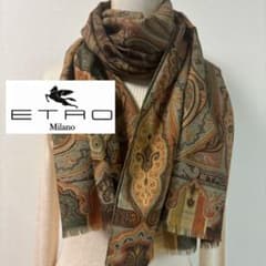 美品◇ETRO◇エトロ◇ペイズリーストール◇ウールシルク - メルカリ