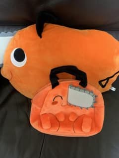 チェンソーマン ポチタ ダイカットクッション トートバッグ ぬいぐるみ