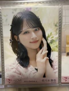 イコラブ ＝LOVE 生写真 佐々木舞香 ラブソングMV衣装 ピンクニット