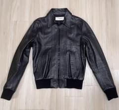 23SS Celine セリーヌ エディスリマン シングルレザージャケット 44