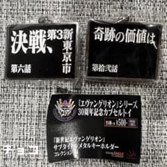 新世紀エヴァンゲリオン 30周年記念 ガチャガチャ　　 2種のサムネイル
