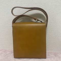 土屋鞄 ナチューラ ヌメ革BOXショルダーバッグ マスタード - メルカリ