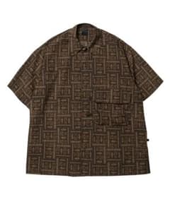 ダイワピア39 オープンカラーシャツ　柄シャツ　サイズMのサムネイル