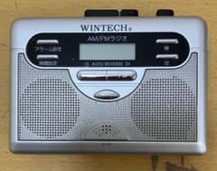 WINTECH ラジオ付テープレコーダー PCT-11R 動作品