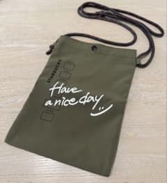 Starbucks サコッシュ カーキ ショルダーバッグのサムネイル