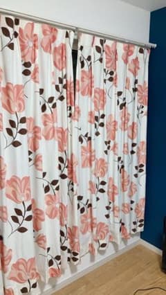 花柄　　北欧風　カーテンのサムネイル