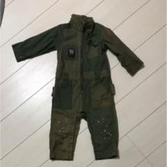【JUNK STORE】つなぎ  ロンパース ミリタリーのサムネイル