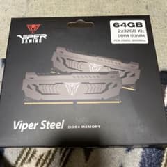 ViperSteel DDR4 3600MHz 32G×2 64GBのサムネイル