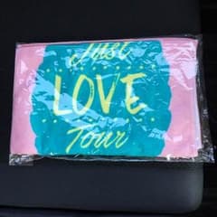 二枚セット JUST   LOVE  Ｔour    ２０１６ フェースタオルのサムネイル