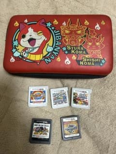 3DS人気カセットまとめ売り 妖怪ウォッチ、スマブラ、マリオ Nintendo 3DSソフトまとめ売り妖怪ウォッチ真打 スマブラ ケース付き