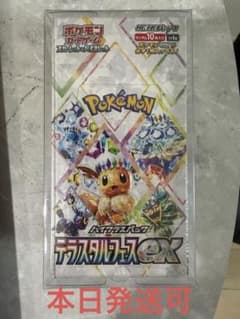 本日発送可【未開封】ポケモンカード テラスタルフェスex BOX シュリンク付きのサムネイル