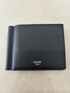 CELINE セリーヌ ビルクリップウォレット マネークリップ ブラック