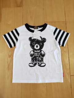 〈DOUBLE.B 新品未使用　半袖Tシャツ〉 未使用】半袖Tシャツ_DOUBLE.B_90_ホワイト - メルカリ
