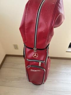 Mercedes-Benz Titleist ゴルフバッグ 赤のサムネイル