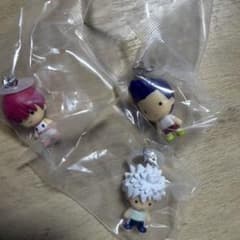 HUNTER×HUNTER 미니 피겨 키홀더 3종 세트