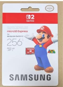 Samsung microSD Nintendo Switch 2 SDカードのサムネイル