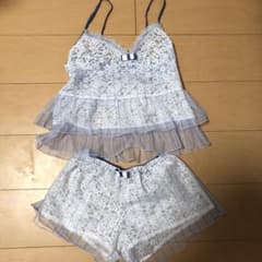 ★えす様専用★ベビードール パープル レース ルームウェアのサムネイル