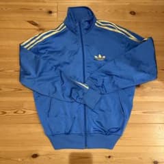 adidas トラックジャケット ブルーのサムネイル