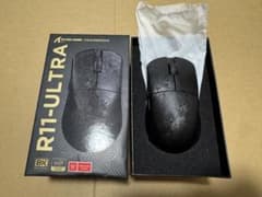 ATTACK SHARK R11Ultra 黒羽 ゲーミングマウス 49g Amazon | ATTACK SHARK R11Ultra 影鮫 カーボンファイバーマウス