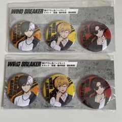 WIND BREAKER 缶バッジ 桜遥・楡井秋彦・蘇枋隼飛 2セット - メルカリ