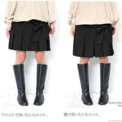 プリーツデザインハーフパンツのサムネイル