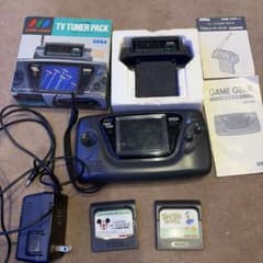 SEGA ゲームギア 本体 TVチューナー ソフト付 ジャンク - メルカリ