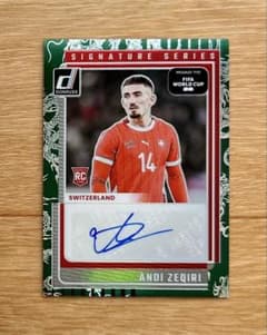 Panini Soccer アンディ・ゼキリ 299枚限定 直筆サインカード - メルカリ