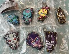 ジョジョの奇妙な冒険 ラバーマスコット 7種セットのサムネイル