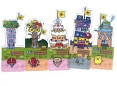たまごっち　ブックマークコレクション　プチプチおみせっち　５個セットのサムネイル
