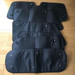 ハスラー サンシェード 前後6セットMR31S系 MR41S系  車内泊のサムネイル